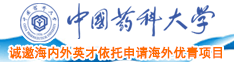 舔b操b视频网站中国药科大学诚邀海内外英才依托申请海外优青项目
